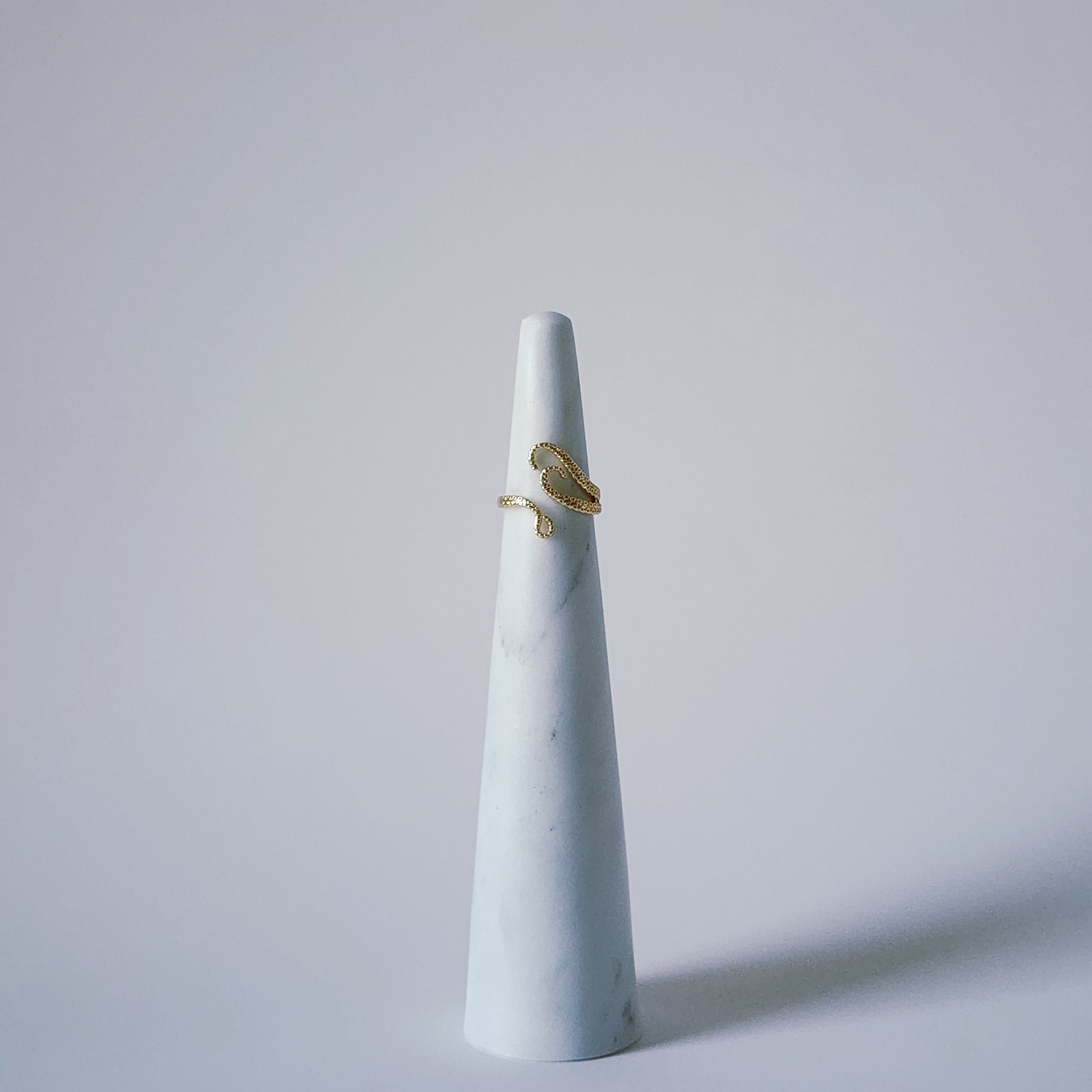 Gold Octopus Tentacles Ring