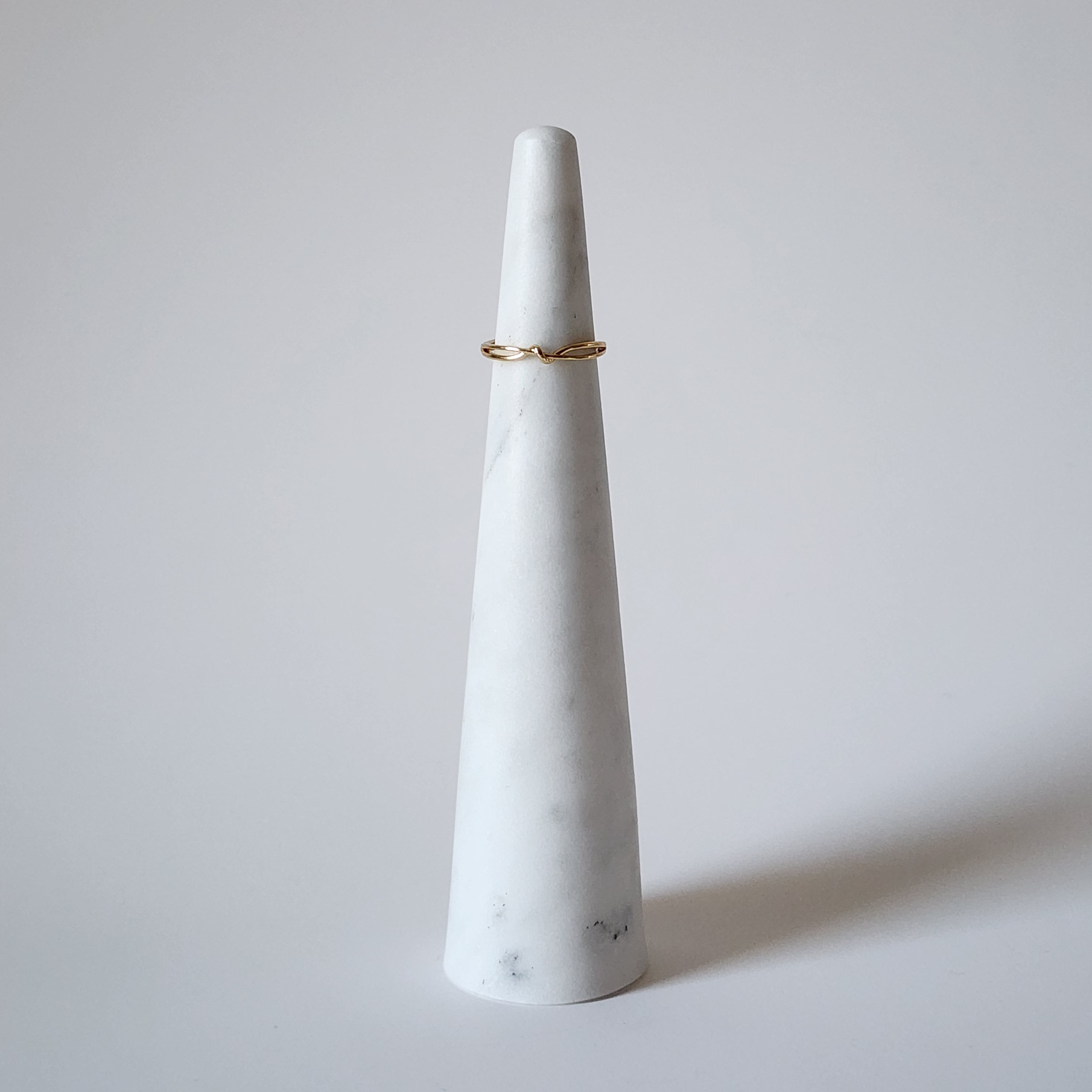 Gold Dainty Knot Ring