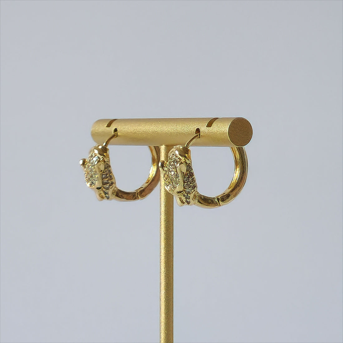 Jaguar Gold Hoops