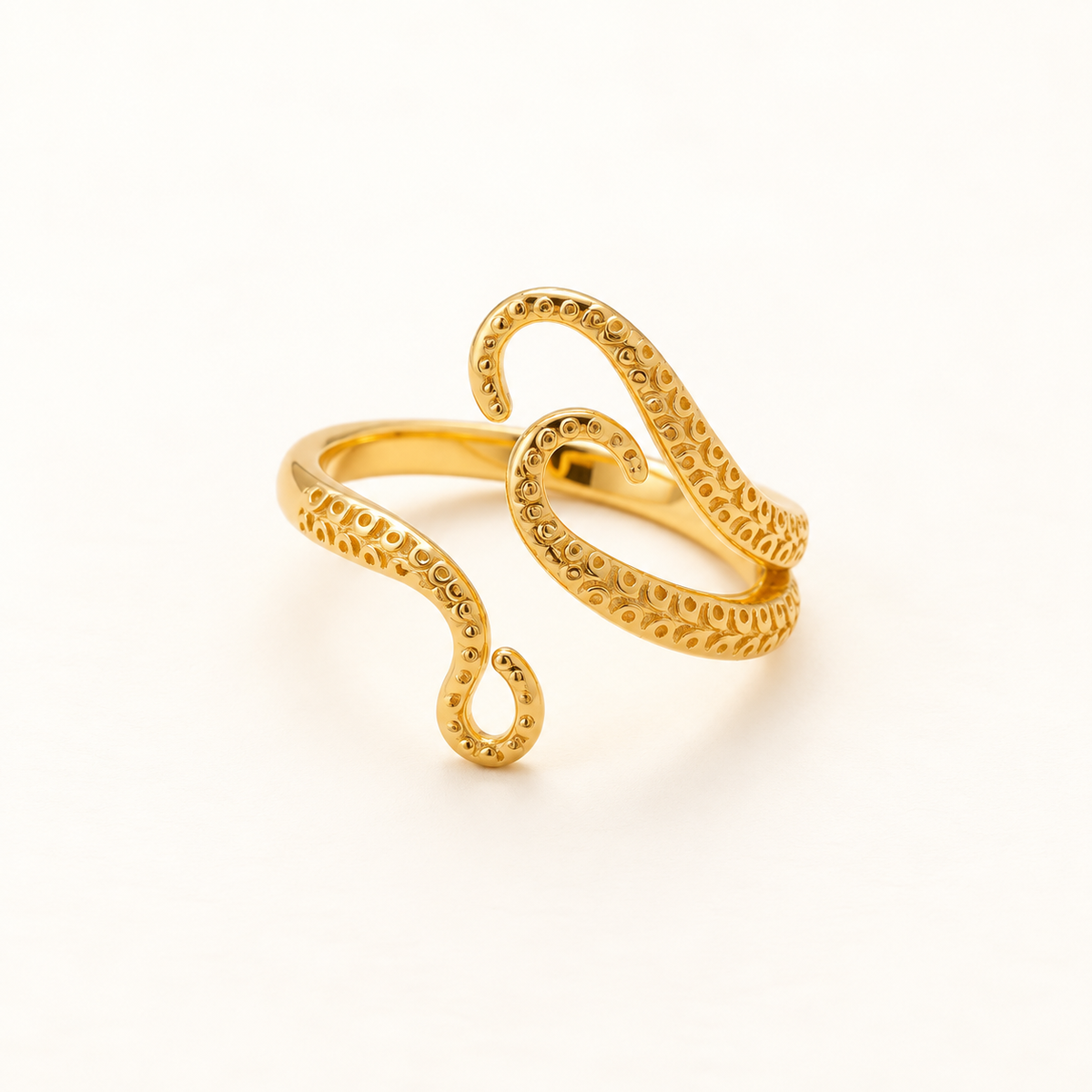 Octopus Gold Ring