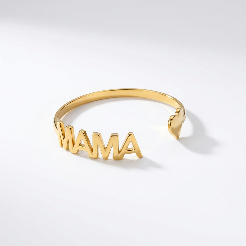 Mama Gold Bangle