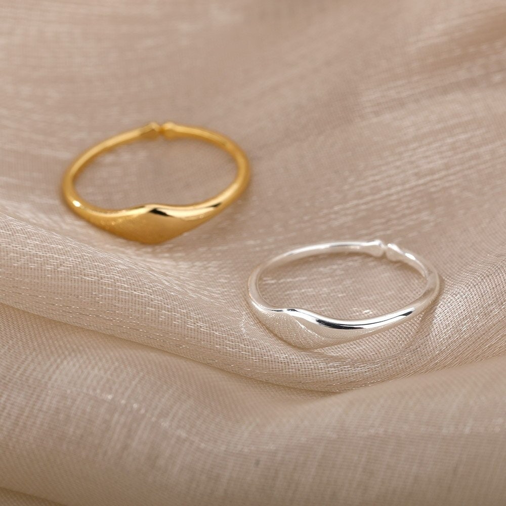 Dainty Ring, 18K Gold Dainty Ring, Minimalistic Ring, Gold Wrap Ring, Dainty Fashion Ring for Women, Gift for Her