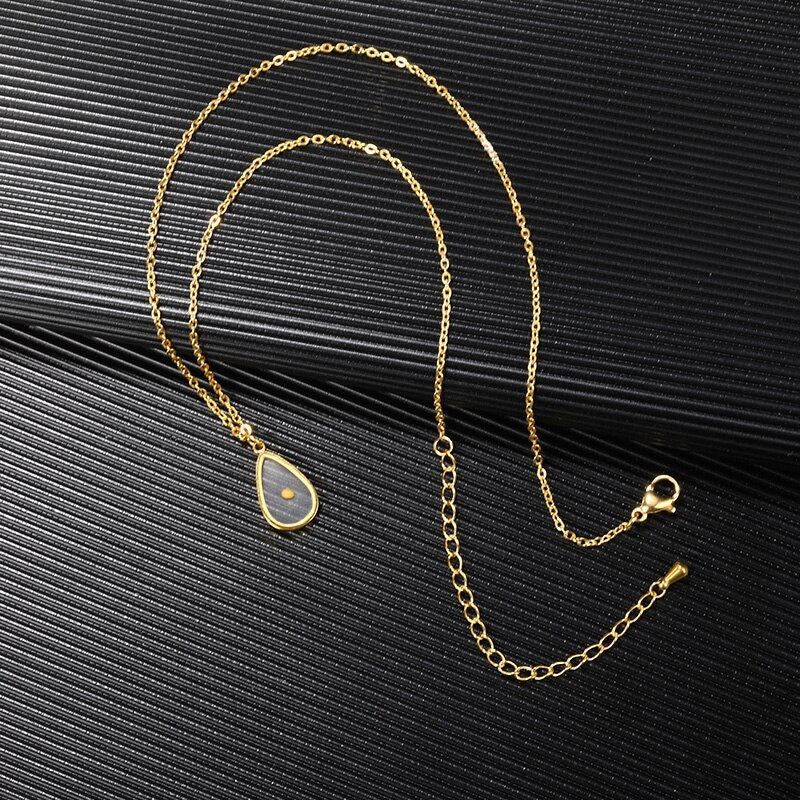 Mustard Seed Necklace, Mustard Seed Charm, 18K Gold Mustard Seed Necklace, Christian Faith Fashion Necklace for Women, Gift for Her