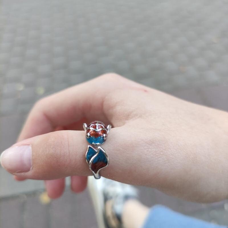 Koi Fish Ring, Silver Koi Fish Ring, Elegant Koi Fish Ring, Korean Fashion Ring for Women, Gift for Her