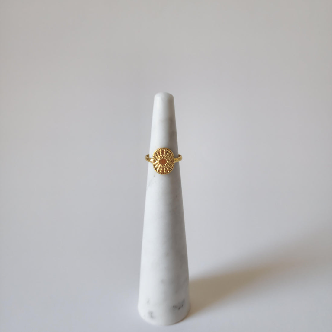 Gold Adjustable Sun Ring