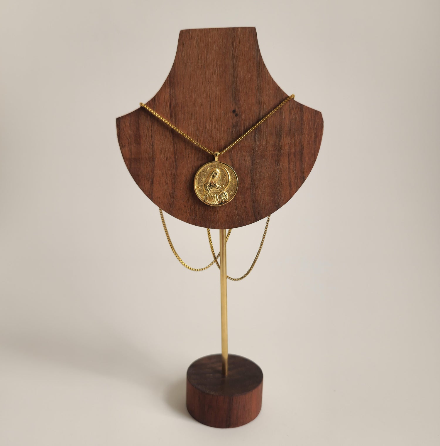 Selene Coin Gold Necklace