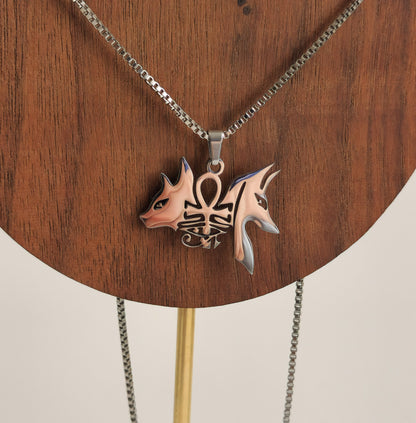 Egyptian Anubis Ankh Necklace