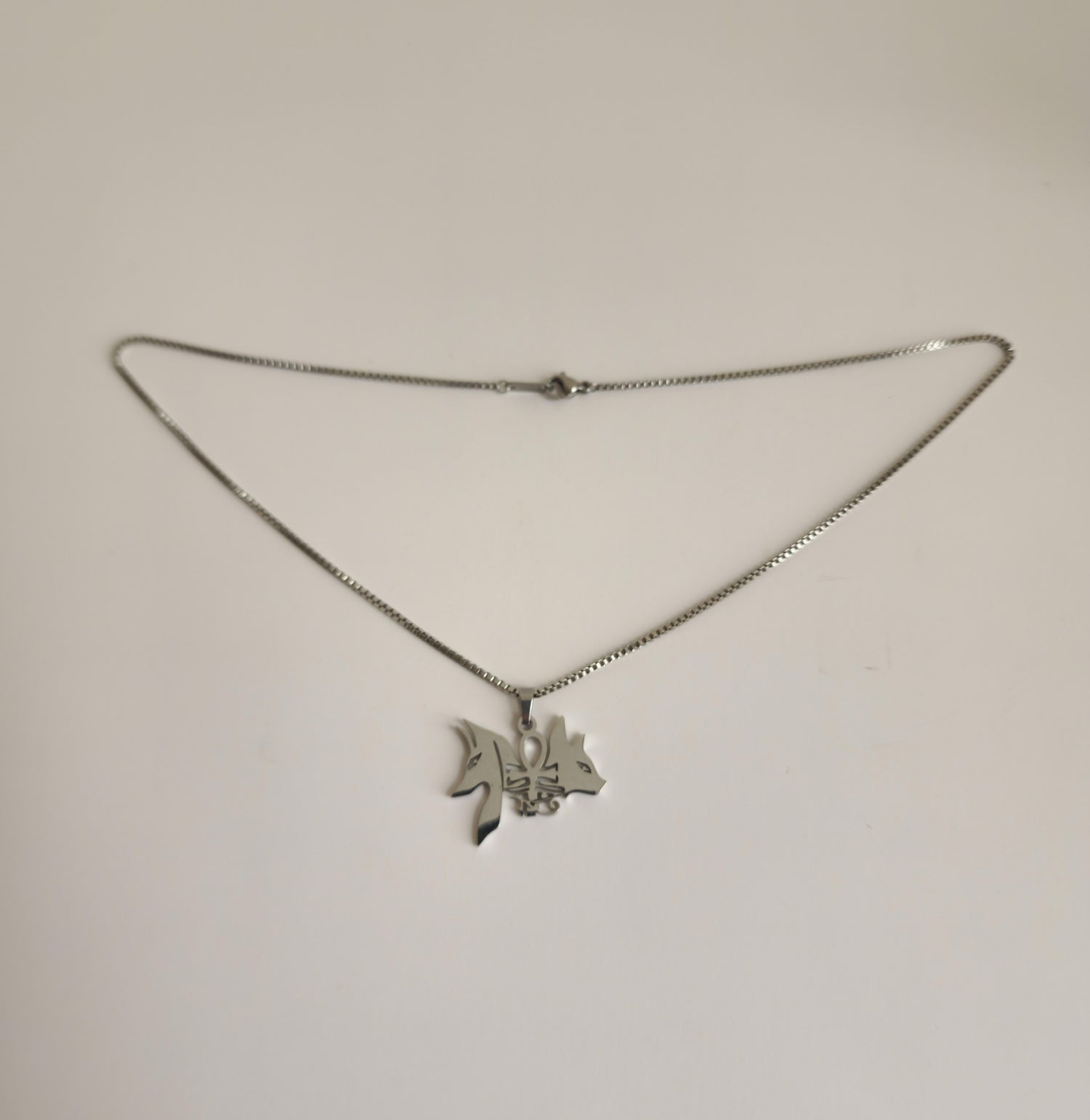 Egyptian Anubis Ankh Necklace