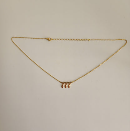 Gold 777 Necklace