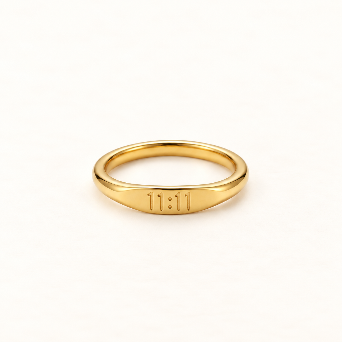 11:11 Gold Ring