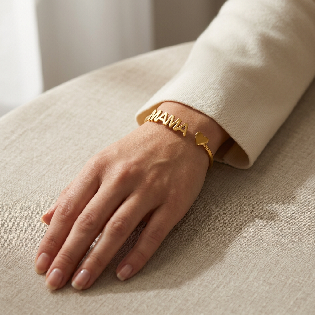 Mama Gold Bangle