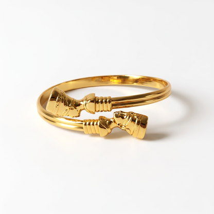 Nefertiti Gold Bangle
