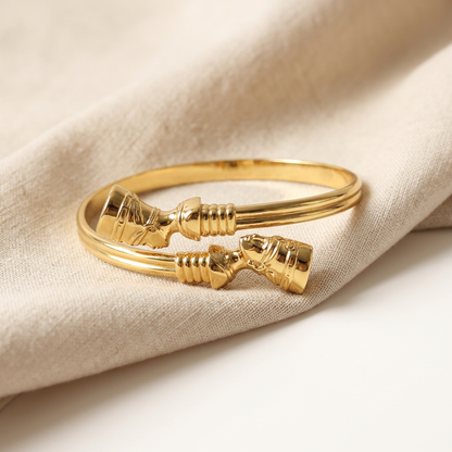 Nefertiti Gold Bangle
