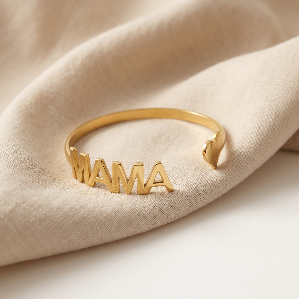 Mama Gold Bangle