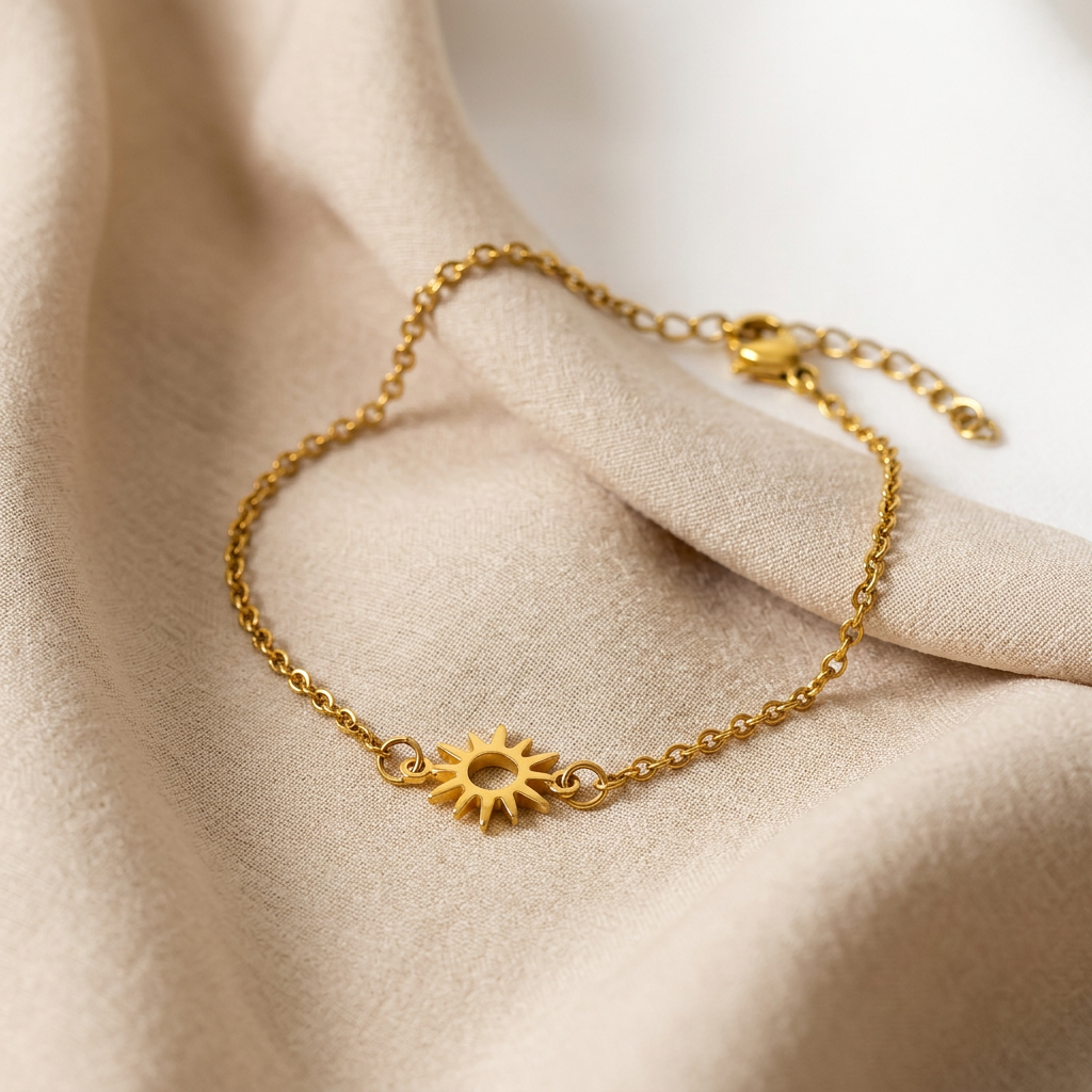 Sun Gold Anklet