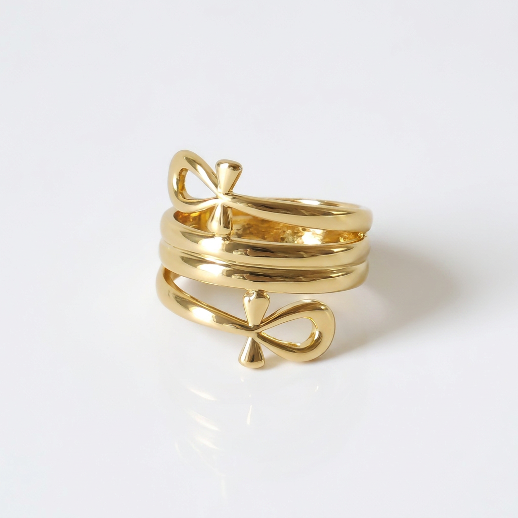 Ankh Gold Ring