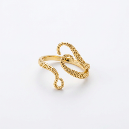 Octopus Gold Ring