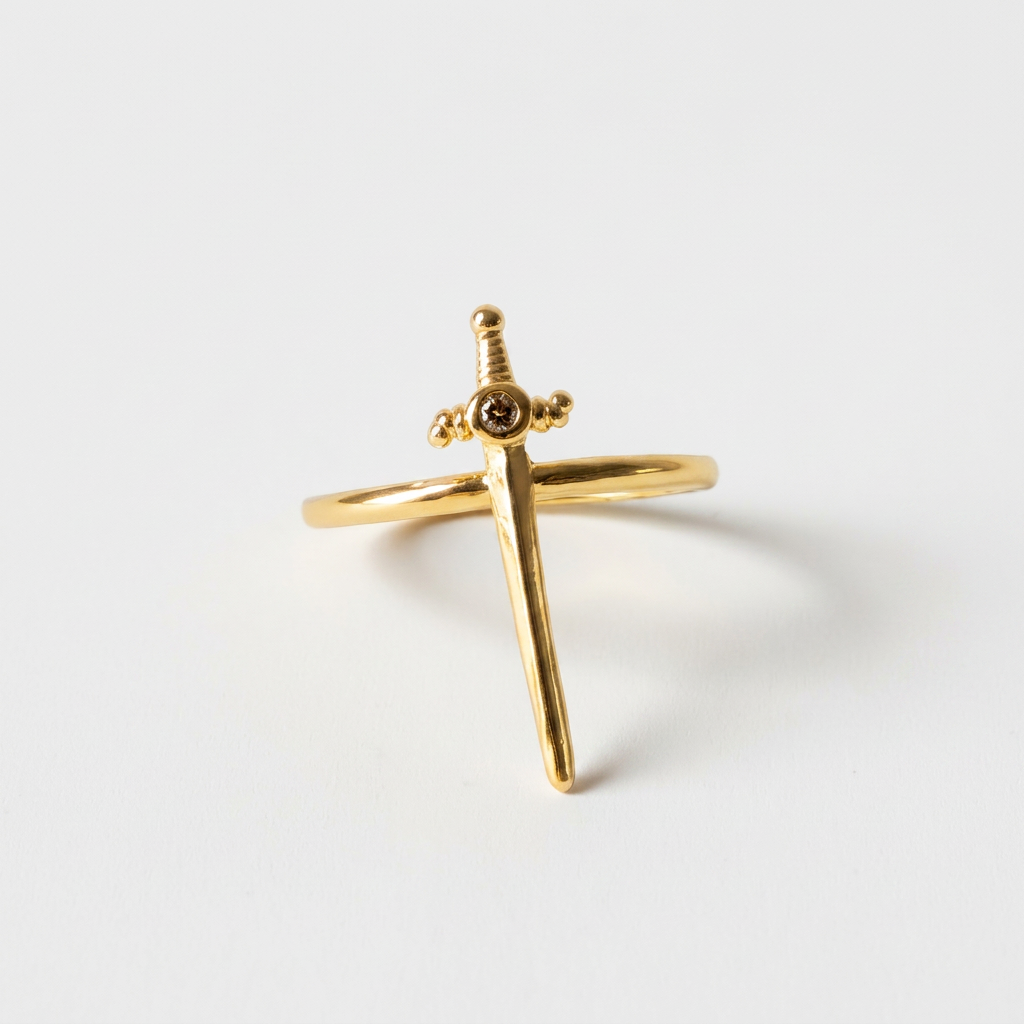 Sword Gold Ring