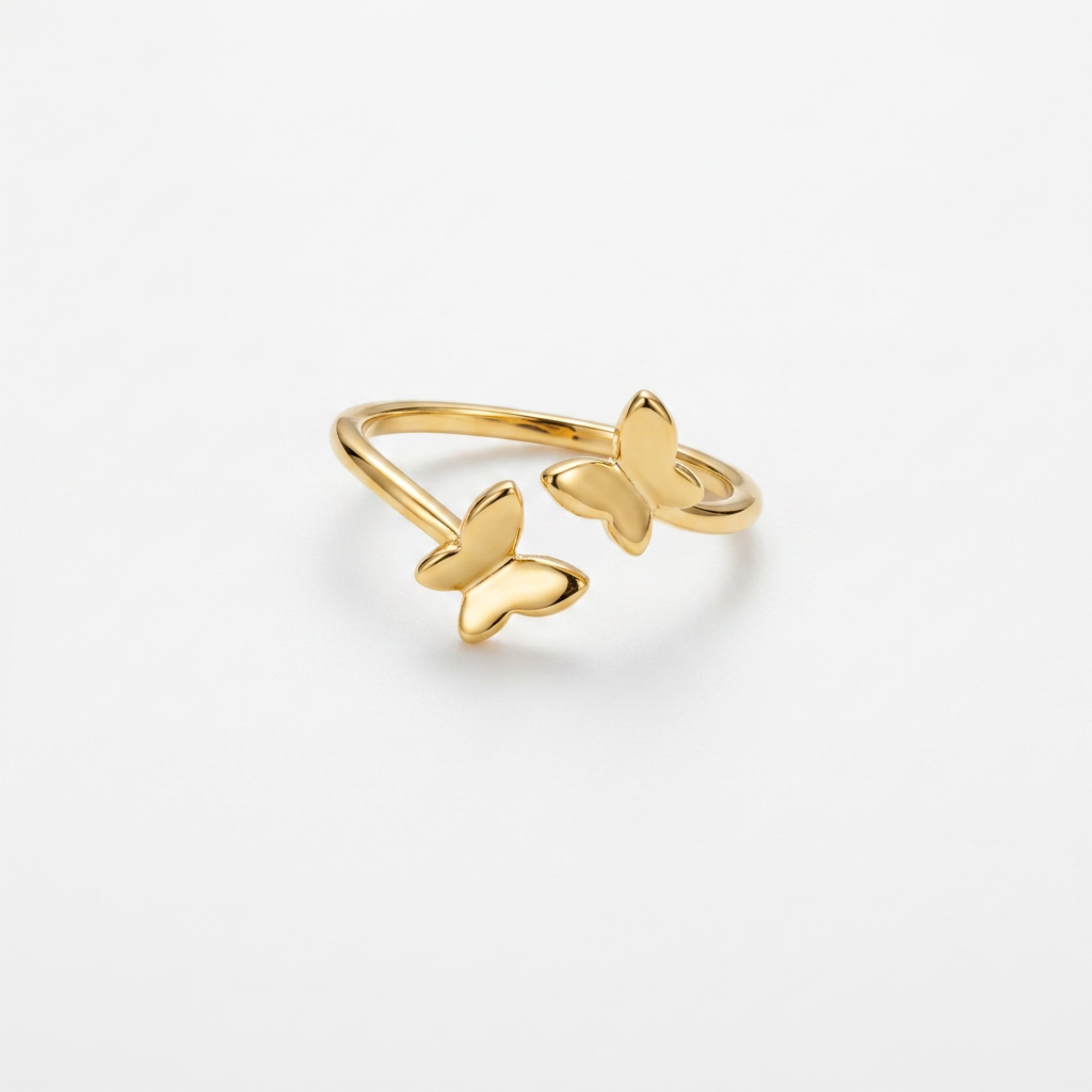 Butterfly Gold Ring