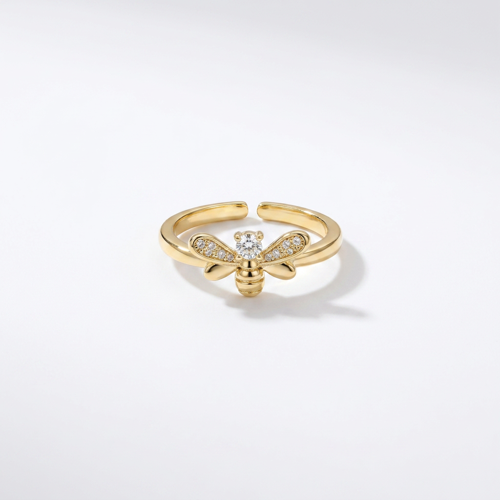 Bumblebee Gold Ring