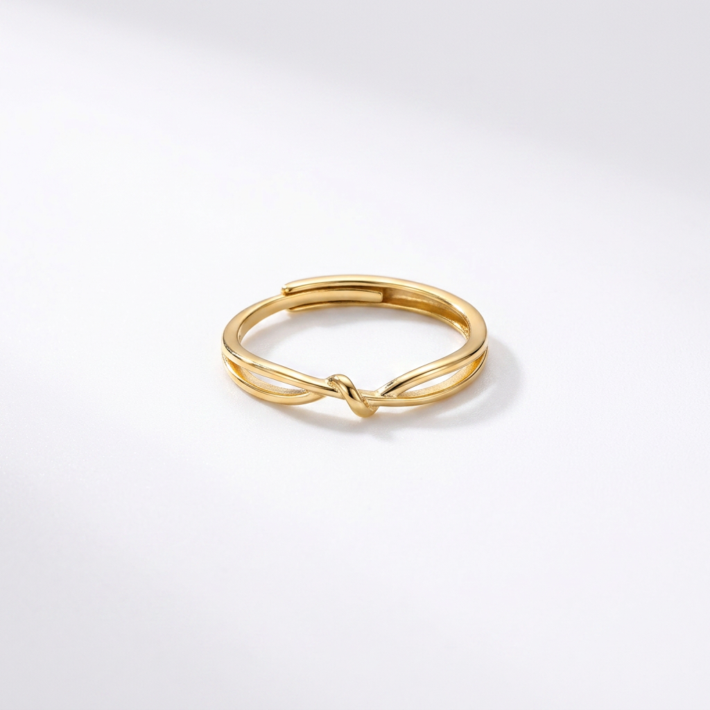 Knot Gold Ring