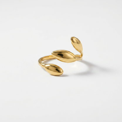 Leaf Gold Ring