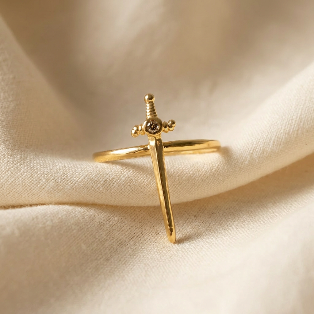 Sword Gold Ring