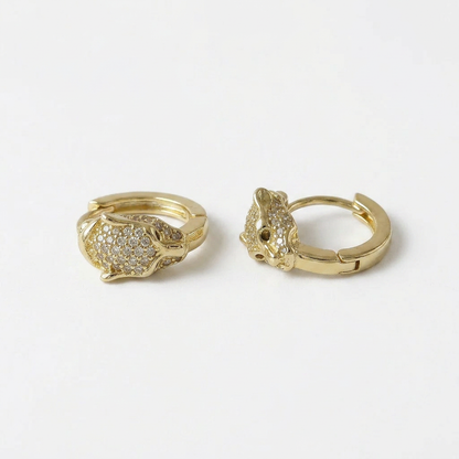 Jaguar Gold Hoops