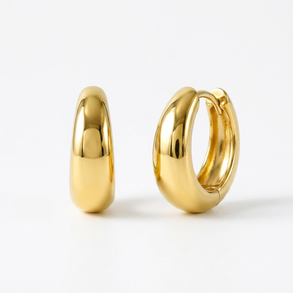 Classic Gold Hoops