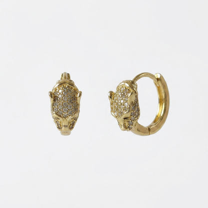 Jaguar Gold Hoops