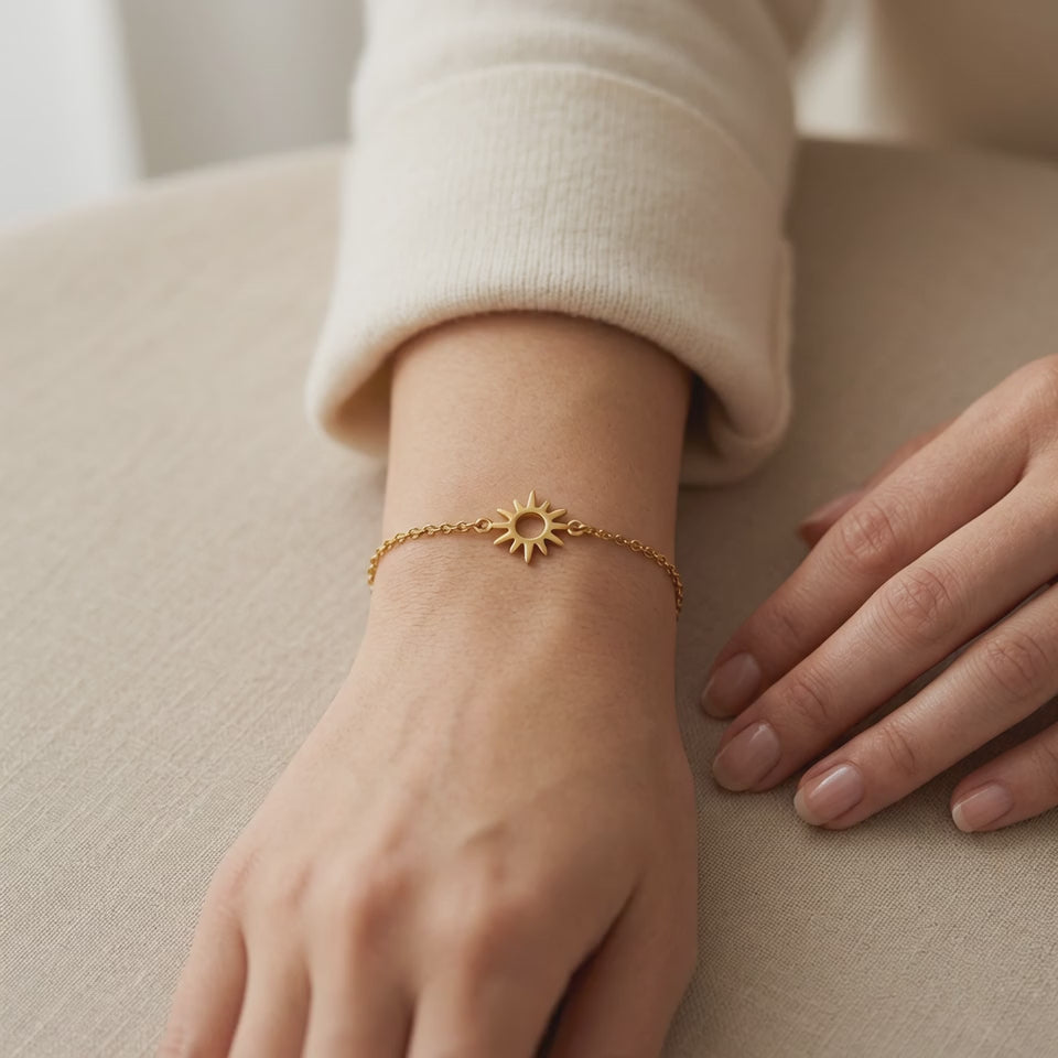 Sun Gold Anklet