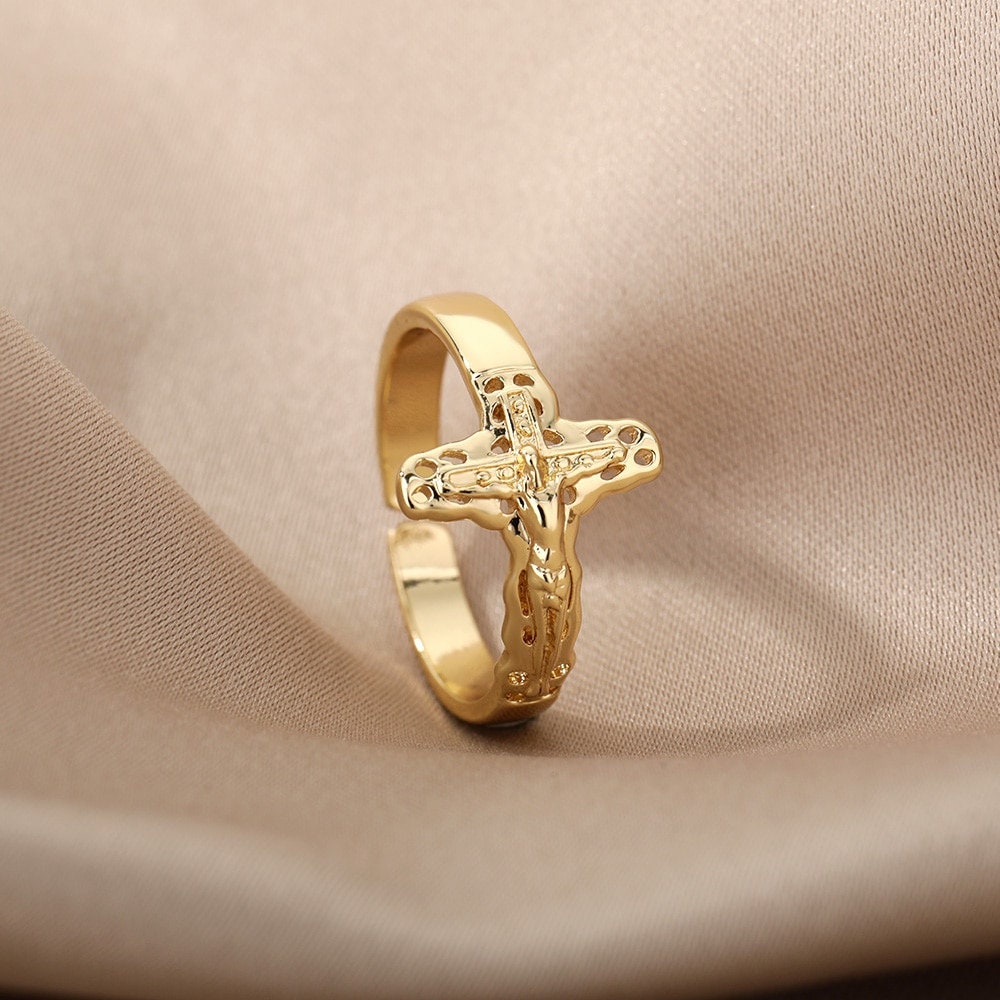 Jesus Ring - Capitan Collection #101972 - Seattle Bellevue | Joseph Jewelry