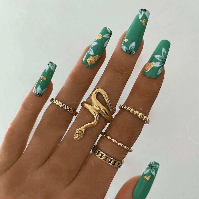 Punk Snake Ring, 18K Gold Snake Wrap Ring, Gold Snake Ring, Gold Wrap Ring, Punk Fashion Ring for Women, Gift for Her