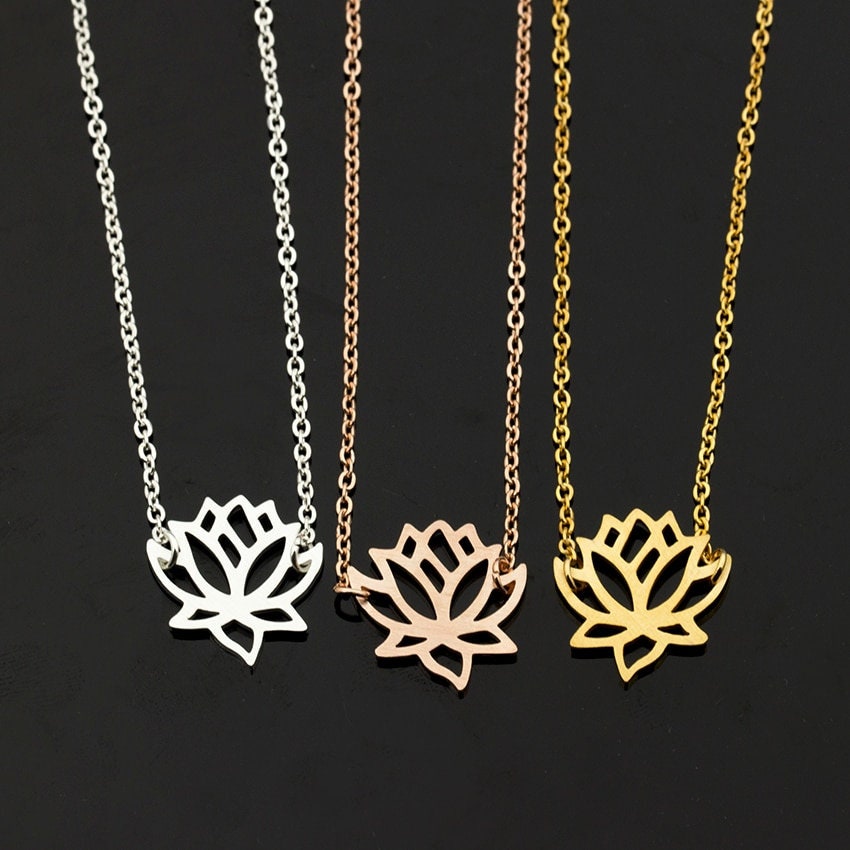 Boho Lotus Flower Buddhism, 18K Gold Layered Yogi Bracelet, Dainty Minimalist Jewelry, Delicate Handmade for Women, Gift for Her