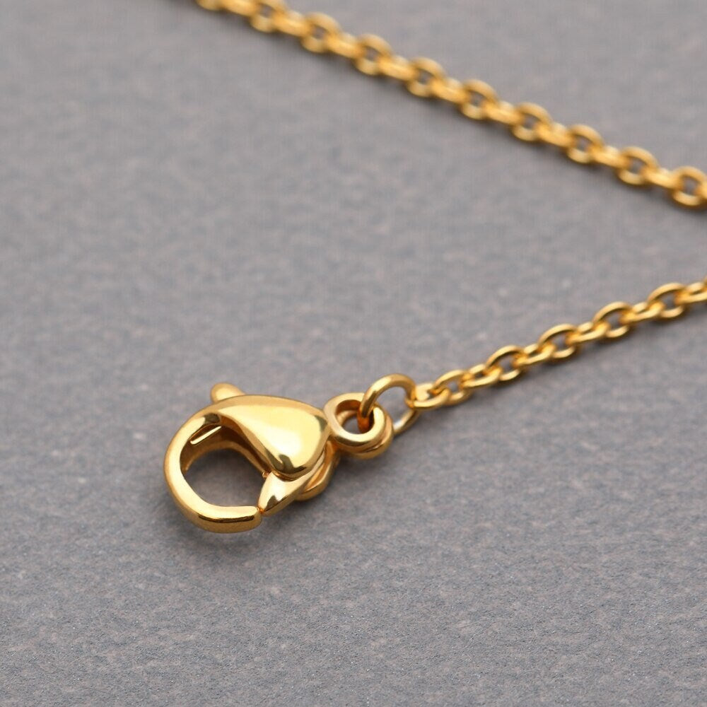 Cute Cat Necklace, 18K Gold Cat Necklace, Baby Cat Charm, Cute Cat Pendant, Cat Fashion Necklace for Women, Gift for Her