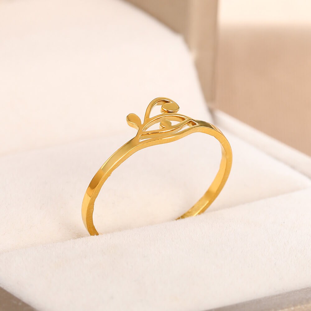 Egyptian Eye of Horus Ring, Dainty Eye of Horus Ring, 18K Gold Eye of Horus Ring, Egyptian Fashion Ring for Women, Gift for Her