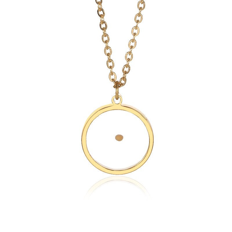 Dainty Mustard Seed Necklace, 18K Gold Mustard Seed Necklace, Christian Necklace for Women, Gift for Her