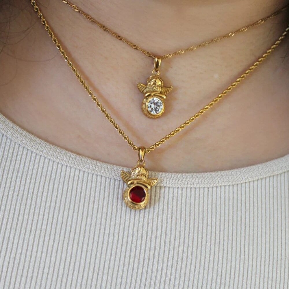 birthstone pendant necklace, disney&