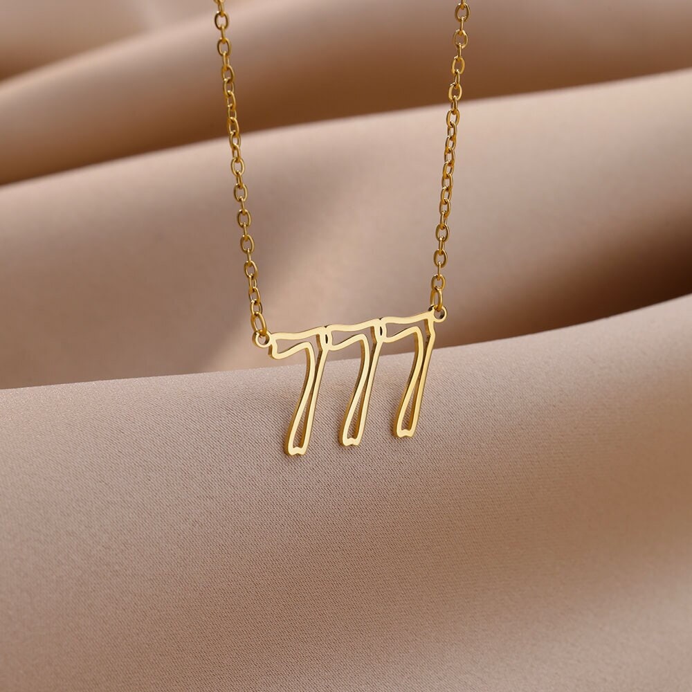 Custom Angel Number Pendant, 18K Gold Layered Personalized Necklace, Dainty Minimalist Jewelry, Delicate Handmade for Women, Gift for Her