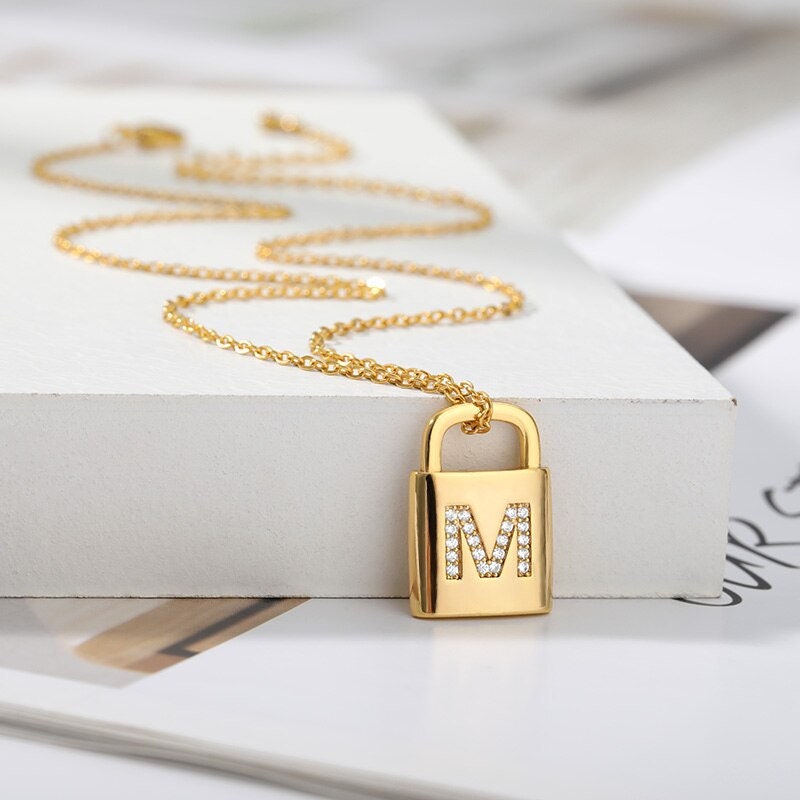 Alphabet Lock Necklace – APM Monaco