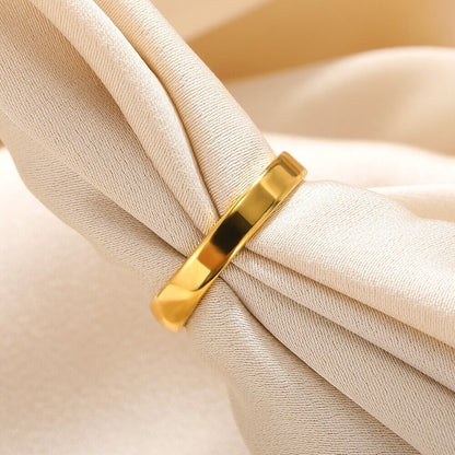 Boho 18K Gold Ring, Minimalist Gold Knuckle Ring, Punk Minimalistic Adjustable Ring, Simple Ring for Women, Gift for Her