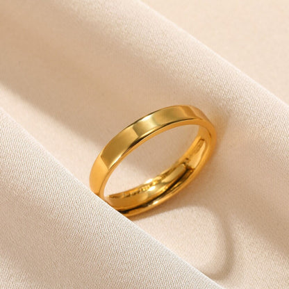 Boho 18K Gold Ring, Minimalist Gold Knuckle Ring, Punk Minimalistic Adjustable Ring, Simple Ring for Women, Gift for Her